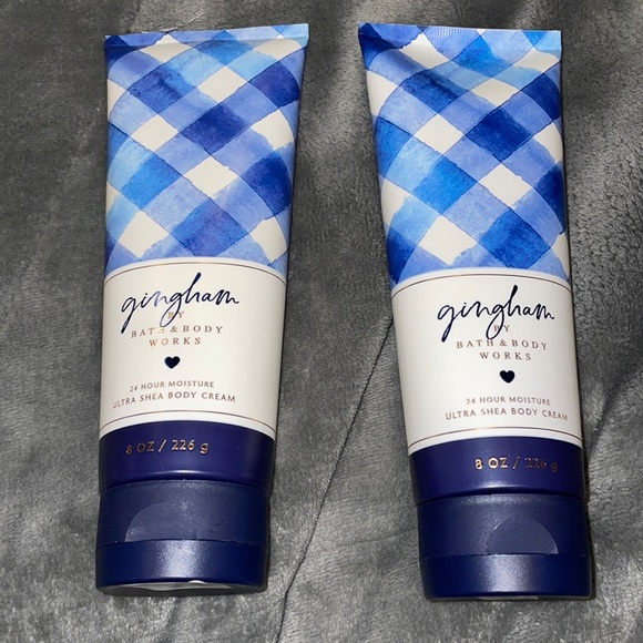 Bath & Body Works Other - BATH AND BODY WORKS 2 gingham ultra shea body cream (8oz)